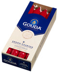 Bougies de table Gouda Rouge Rubis 24 cm - 8 Pièces