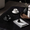 Villeroy &amp; Boch Soucoupe à Expresso Manufacture Rock - Noir - ø 12 cm