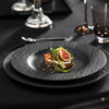 Assiette plate Villeroy &amp; Boch Manufacture Rock - Noir - ø 27 cm