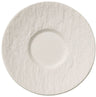 Villeroy &amp; Boch Soucoupe à Expresso Manufacture Rock - Blanc - ø 12 cm