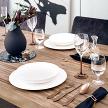 Villeroy & Boch Serveerschaal Manufacture Rock - Wit - ø 23.5 cm