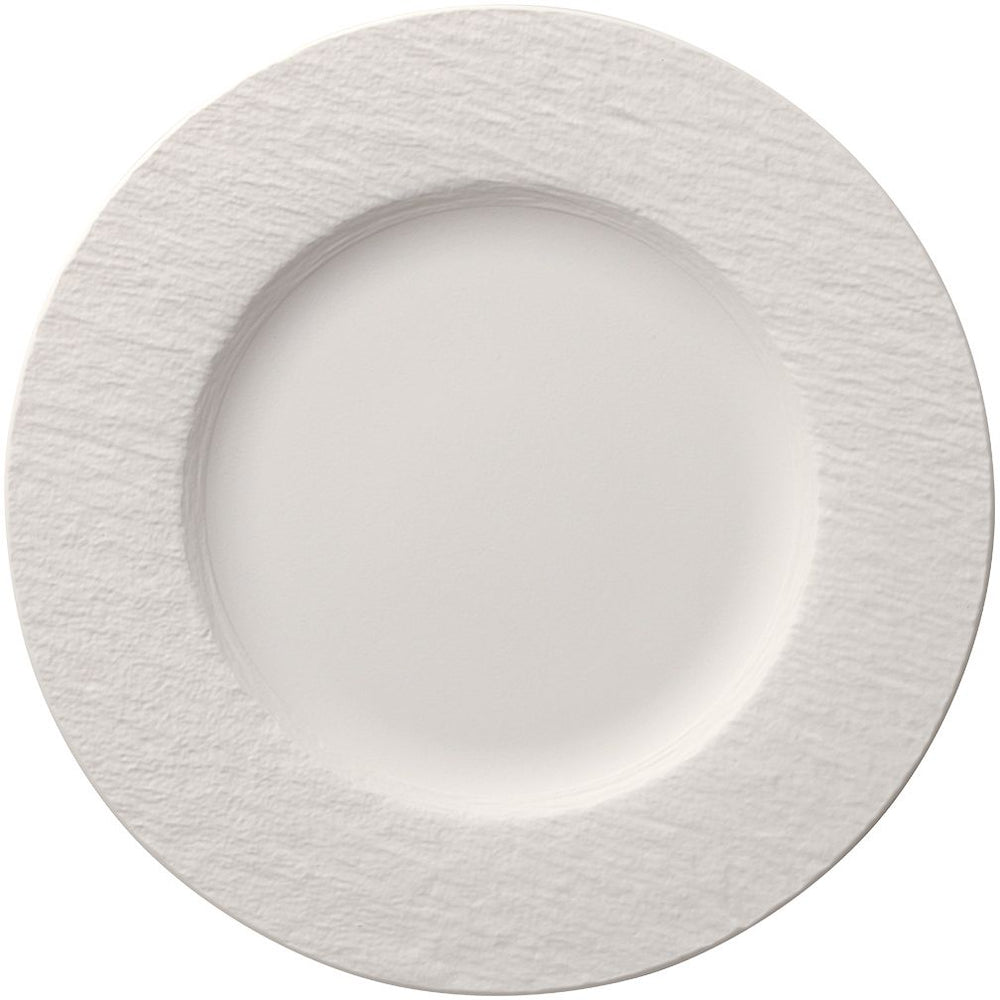 Assiette de table Villeroy & Boch Manufacture Rock - Blanc - ø 27 cm