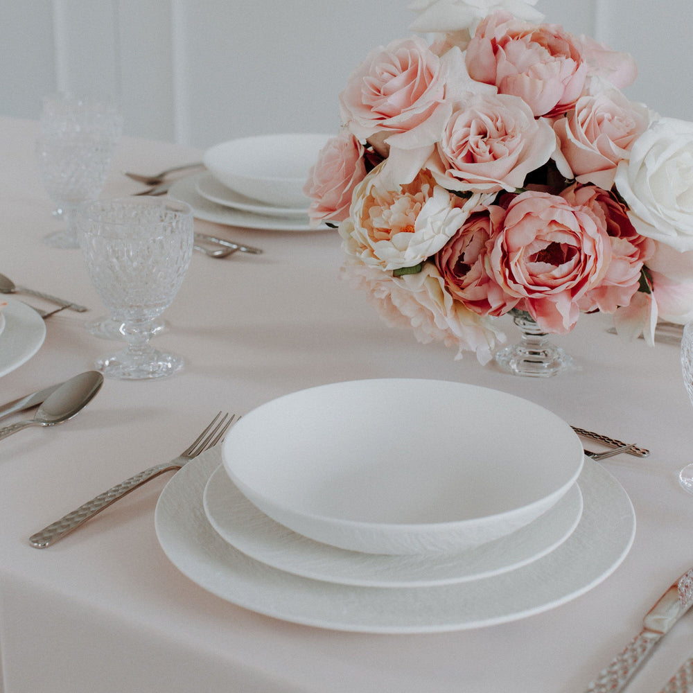 Villeroy & Boch Serveerschaal Manufacture Rock - Wit - ø 23.5 cm