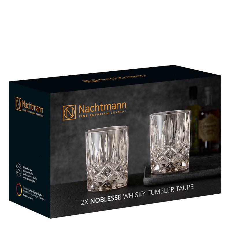 Verres à Whisky Nachtmann Noblesse - Taupe - 295 ml - 2 pièces