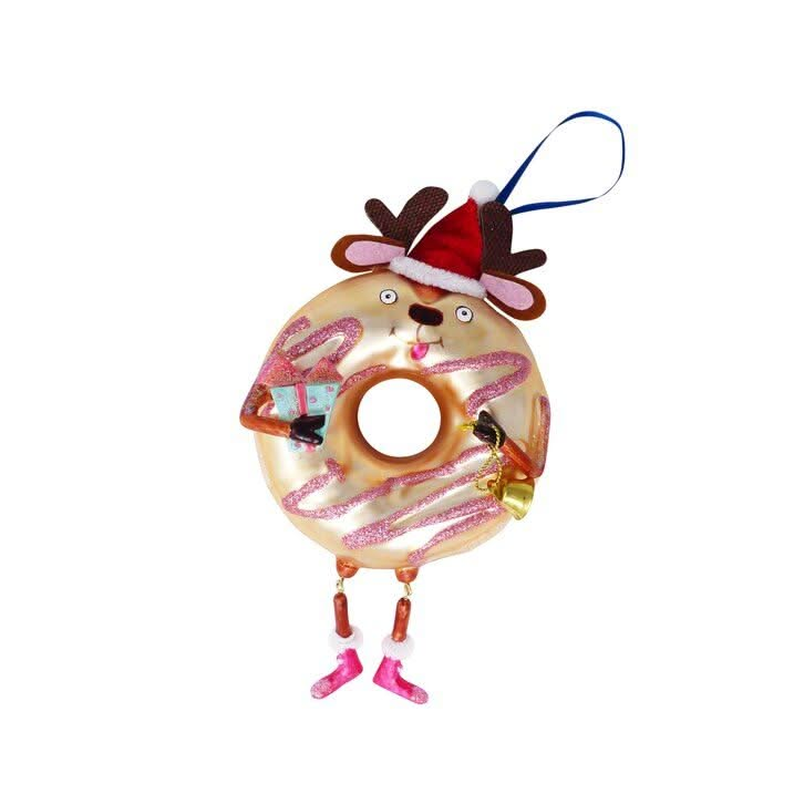 Sareva Boule de Noël Donut Renne