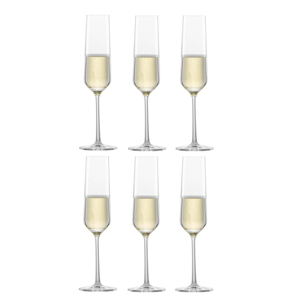 Verres à champagne Schott Zwiesel Pure 215 ml - 6 pièces