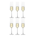 Zwiesel Glas Champagneglazen Pure - 215 ml - 6 stuks