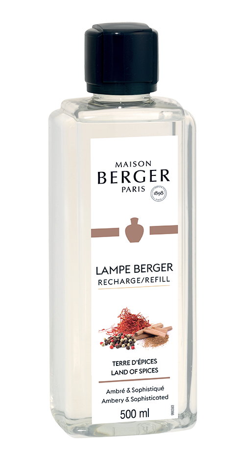 Recharge Lampe Berger - pour lampe à parfum - Terre des épices - 500 ml