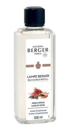 Recharge Maison Berger - pour brûle-parfum - Terre d'Épices - 500 ml