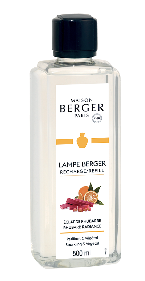 Recharge Maison Berger - pour brûle-parfum - Éclat Rhubarbe - 500 ml