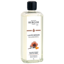 Recharge Maison Berger - pour brûle-parfum - Velours ou Orient - 1 Litre