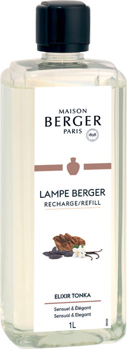 Recharge Maison Berger - pour brule parfum - Tonka Elixir - 1 Litre