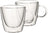 Villeroy &amp; Boch Verres à double paroi Artesano Boissons chaudes et froides - 220 ml - 2 pièces - avec oreille