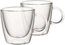 Villeroy &amp; Boch Verres à double paroi Artesano Boissons chaudes et froides - 220 ml - 2 pièces - avec oreille