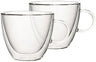 Villeroy &amp; Boch Verres à double paroi Artesano Boissons chaudes et froides - 420 ml - 2 pièces - avec oreille