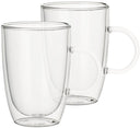 Villeroy & Boch Verres à double paroi Artesano Boissons chaudes et froides - 390 ml - 2 pièces - avec oreille