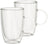 Villeroy &amp; Boch Verres à double paroi Artesano Boissons chaudes et froides - 390 ml - 2 pièces - avec oreille