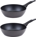 Resto Kitchenware Koekenpannenset Pavo ø 26 + 28 cm - Inductie en alle andere warmtebronnen