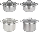 Resto Kitchenware Kookpan Libra 3.6 + 4.6 + 8 + 10 liter - Inductie en alle andere warmtebronnen