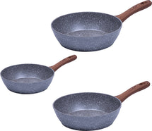 Resto Kitchenware Koekenpannenset Aquila ø 24 + 26 + 28 cm - Inductie en alle andere warmtebronnen