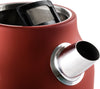 Westinghouse Retro Waterkoker + Broodrooster 4 Sleuven - Rood