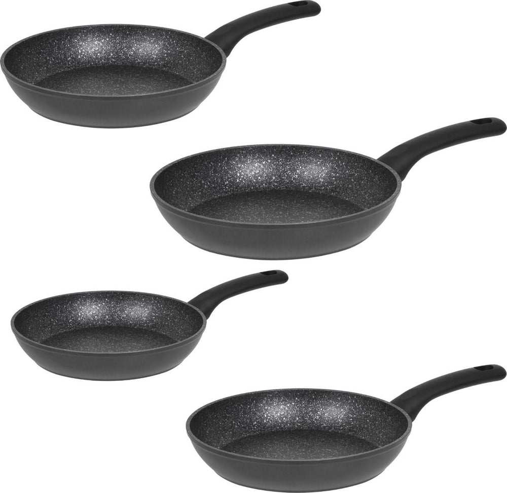 Ensemble de poêles Resto Kitchenware Atik ø 22 + 24 + 26 + 28 cm - Induction et toutes autres sources de chaleur