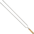 Forged BBQ Vorkspies / Skewer Churrasco - Olijfhout / Staal - 60cm