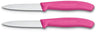 Couteau d'office Victorinox Swiss Classic - Rose - Dentelé - 2 pièces