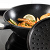 Westinghouse Set de Poêles Performance (Poêle Wok + Poêle Grill) ø 28 cm - Noir - Induction et tous autres feux