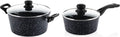 Westinghouse Pan Set Black Marble (Poêle ø 28 cm + Casserole ø 20 cm) - Induction et tous autres feux