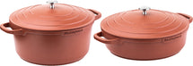 Westinghouse Pan Set Performance (Poêle + Sauteuse) ø 28 cm - Rouge - Induction et tous autres feux