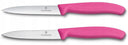 Ensemble de couteaux Victorinox Swiss Classic - Rose - 2 pièces