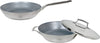 Ensemble de casseroles Saveur Selects Voyage Series (Sauteuse ø 25 cm + Poêle ø 30 cm) - Acier inoxydable triplé - Induction et toutes autres sources de chaleur