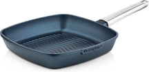 Westinghouse Pannenset Performance (Wokpan + Grillpan) ø 28 cm - Blauw - Inductie en alle andere warmtebronnen