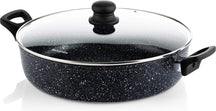 Westinghouse Pannenset Black Marble - 8 pannen - Complete pannenset - Inductie en alle andere warmtebronnen