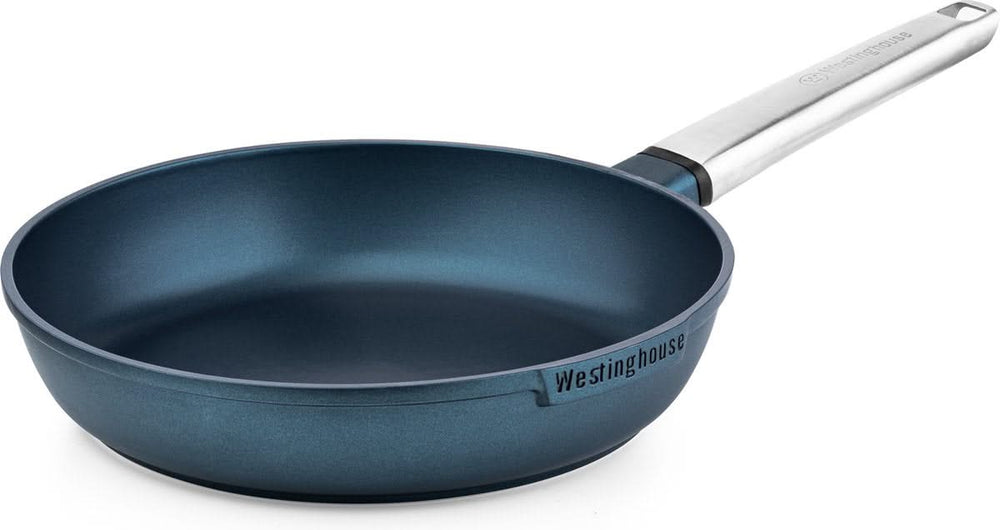 Ensemble de casseroles Westinghouse Performance (Poêle ø 24 et 28 cm + Casserole ø 18 cm) - Bleu - Induction et toutes autres sources de chaleur