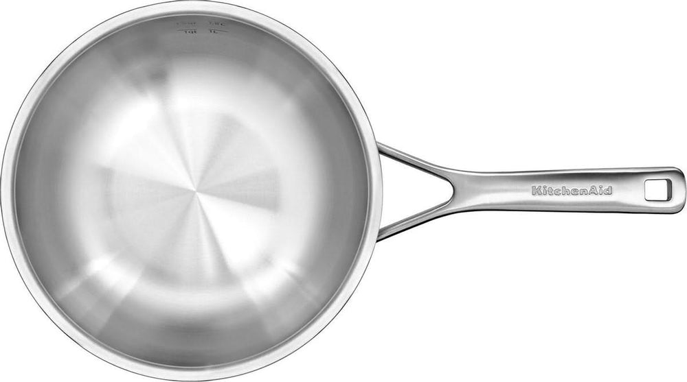 Casserole KitchenAid - Acier inoxydable multicouche - ø 22 cm / 3,1 litres