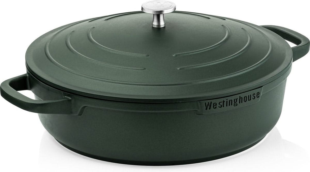 Ensemble de casseroles Westinghouse Performance (poêle à rôtir + poêle à tapas) ø 28 cm - Vert - Induction et toutes autres sources de chaleur