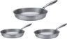 Ensemble de poêles Resto Kitchenware Crater ø 24 + 26 + 28 cm - Induction et toutes autres sources de chaleur