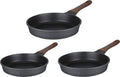 Resto Kitchenware Set de poêles Capella ø 24 + 26 + 28 cm - Induction et tous autres feux