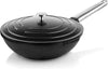 Westinghouse Set de Poêles Performance (Poêle Wok + Poêle Grill) ø 28 cm - Noir - Induction et tous autres feux