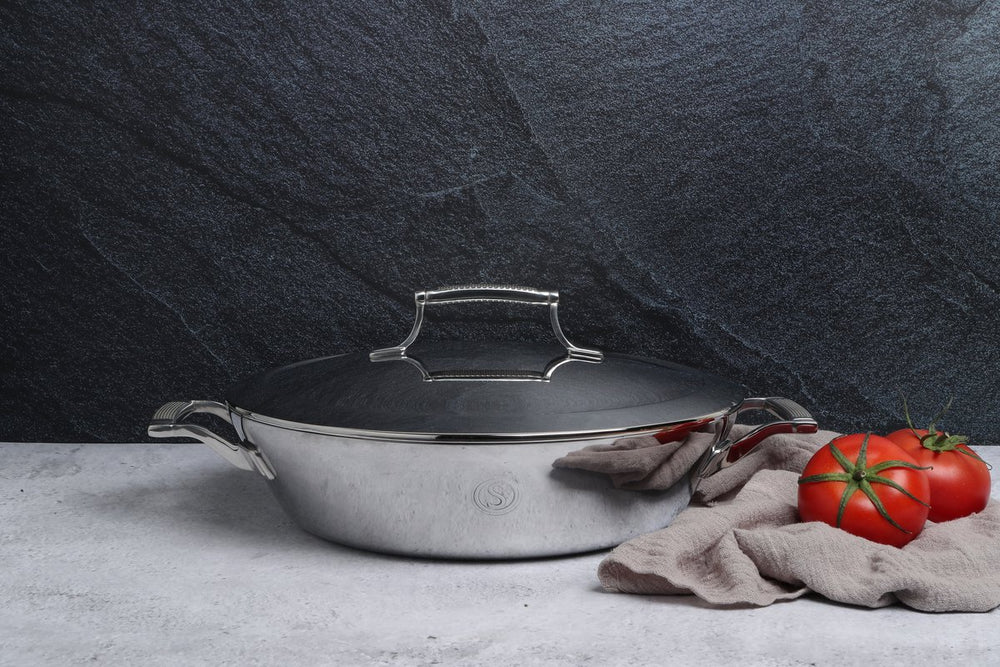 Saveur Selects Casserole Voyage - TriPly inox - ø 30 cm - sans revêtement antiadhésif