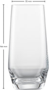 Verres à eau en verre Zwiesel Pure 357 ml - 4 pièces