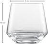 Zwiesel Glas Whiskey Glas Pure - 389 ml - 6 stuks