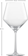 Zwiesel Glas Bourgogne Glazen / Gin Tonic Glazen Pure - 690 ml - 2 stuks