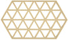 Zone Denmark Pannenonderzetter Triangles - Warm Sand - 24 x 14 cm