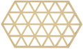 Zone Denmark Pannenonderzetter Triangles - Warm Sand - 24 x 14 cm