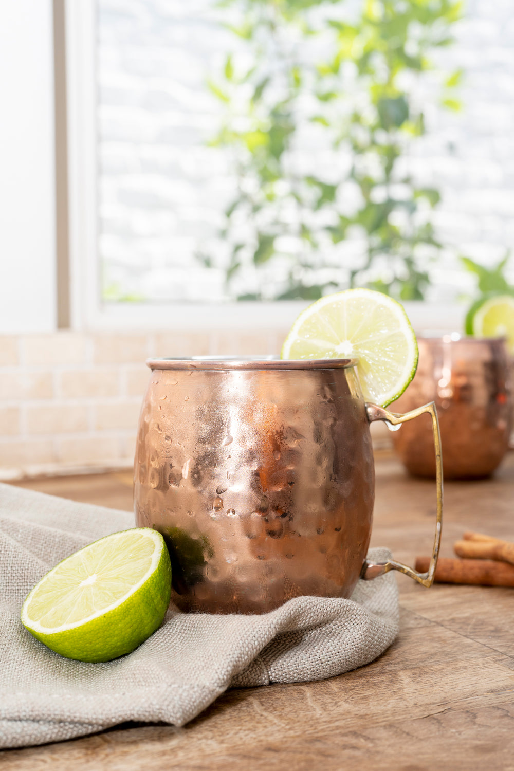 Cookinglife Moscow Mule - Cocktailbekers - Koper - 500 ml - 6 Stuks