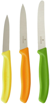 Ensemble de couteaux d'office Victorinox Bright - 3 pièces