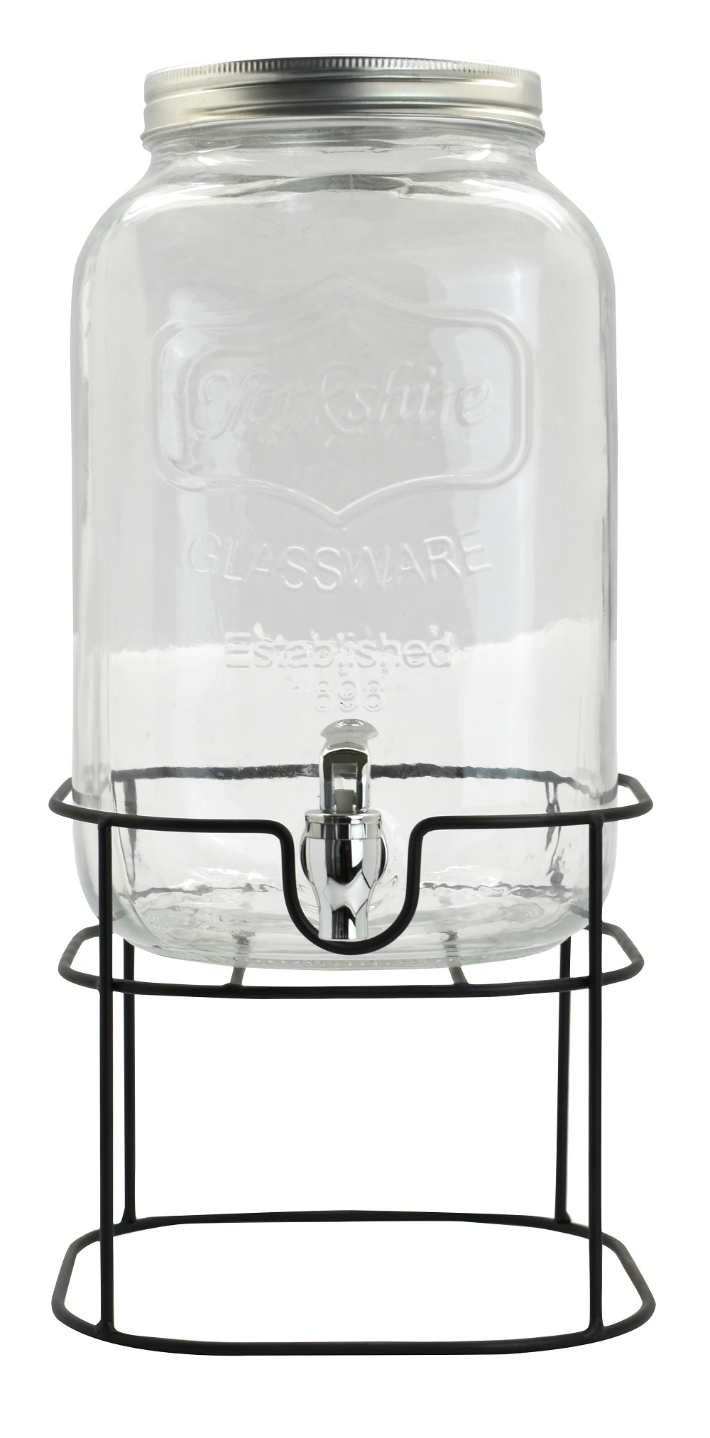 Distributeur de boissons Cookinglife avec robinet et support - 4 litres